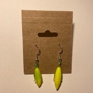 Handmade Glads Corn 🌽 Earrings
